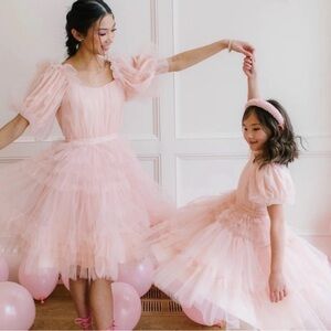 Ivy City Pixie Dress in Blush